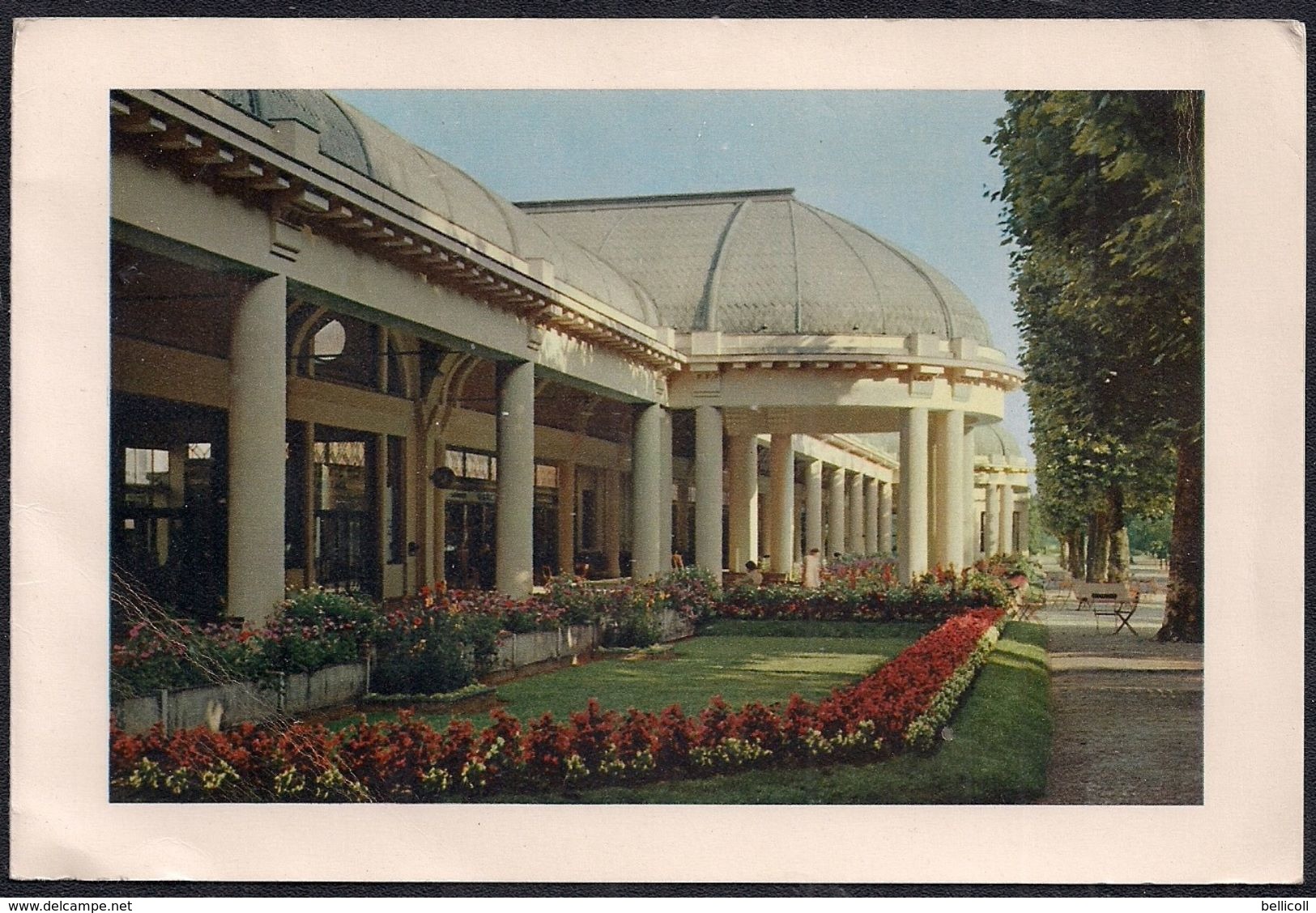 Carte De Voeux De La Société Des Eaux Minérales De Vittel - Les Galeries De Cure - - Andere & Zonder Classificatie