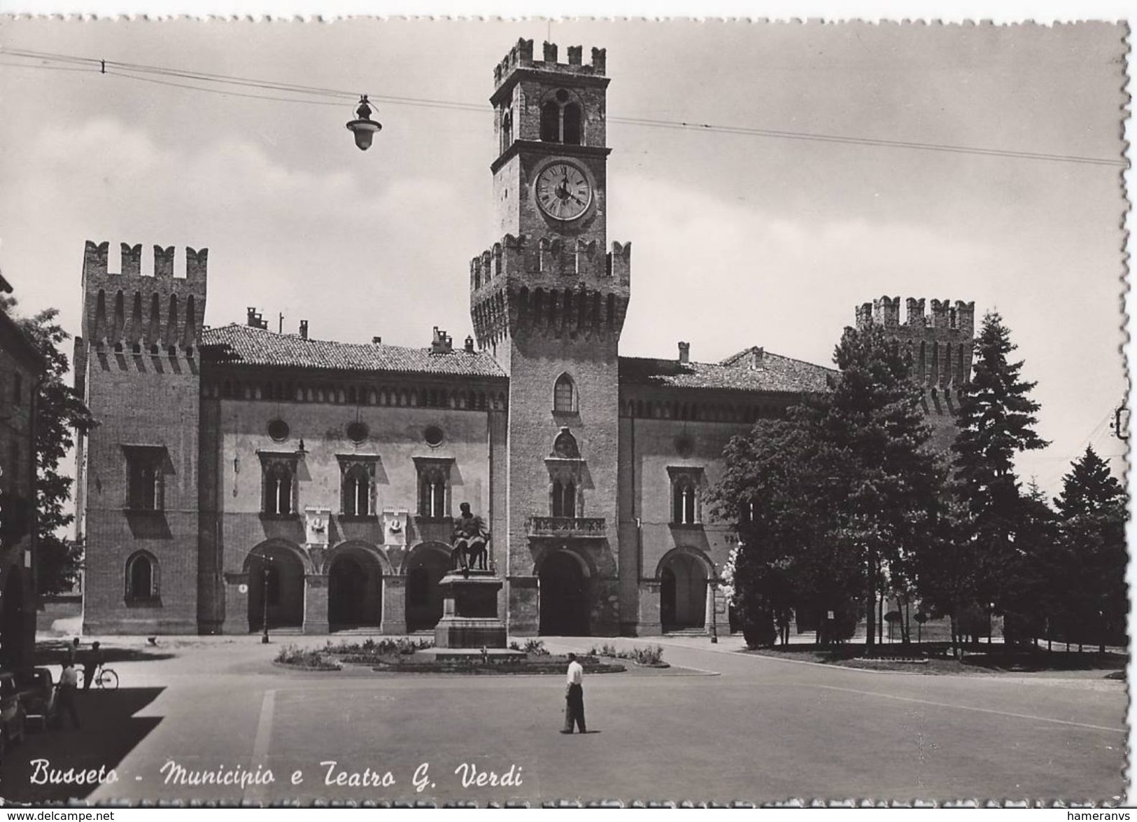 Busseto - Municipio E Teatro G. Verdi - Parma - H3578 - Parma