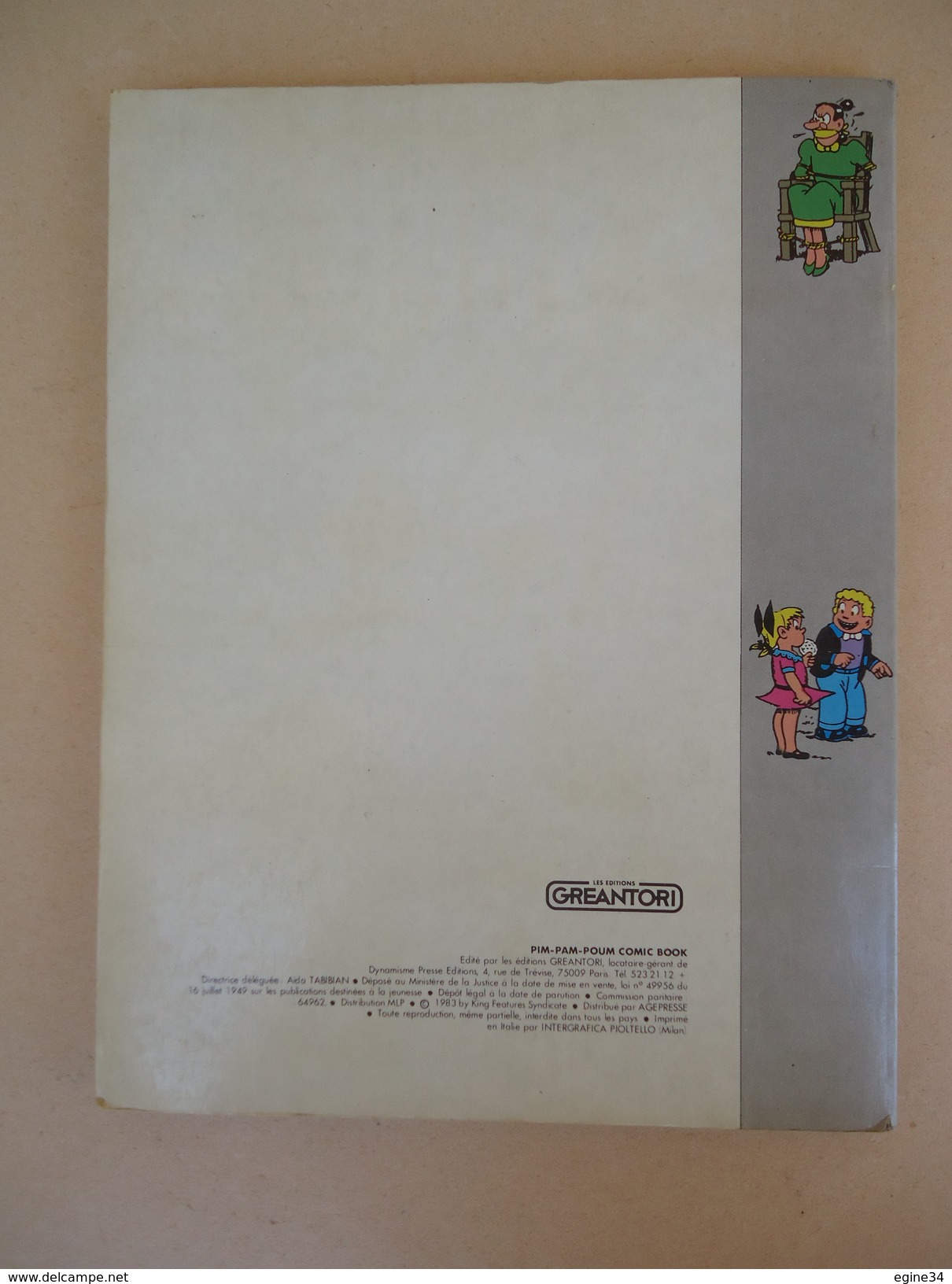 Le Comic Book - PIM PAM POUM Album No 3  - 1983 - Pim Pam Poum