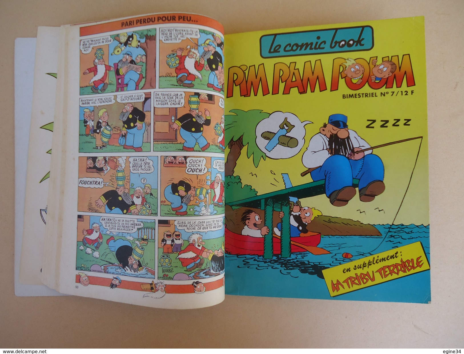 Le Comic Book - PIM PAM POUM Album No 3  - 1983 - Pim Pam Poum