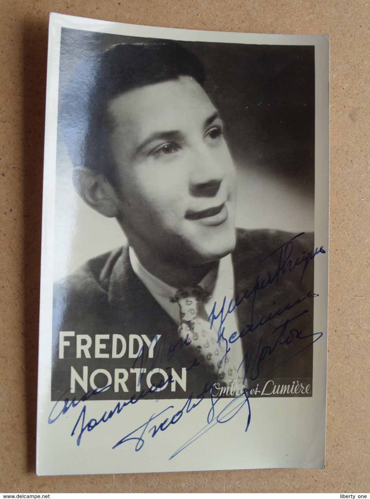 FREDDY NORTON ( Ombre Et Lumière ) ! - Gehandtekende Foto's