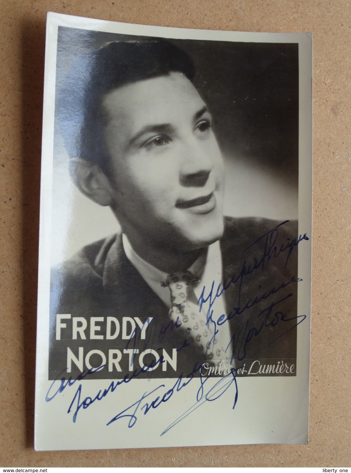 FREDDY NORTON ( Ombre Et Lumière ) ! - Dédicacées