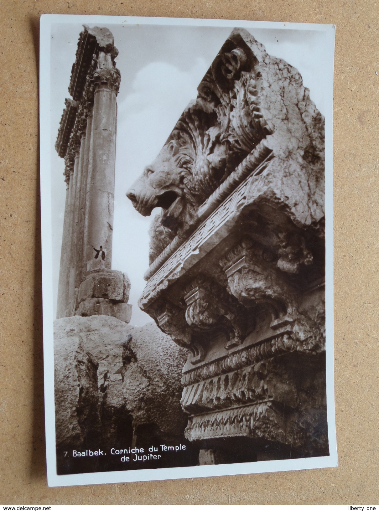 BAALBEK Corniche Du Temple De Jupiter ( 7 - Wakim Awad ) Anno 19?? ( Details Zie Foto´s ) !! - Libano