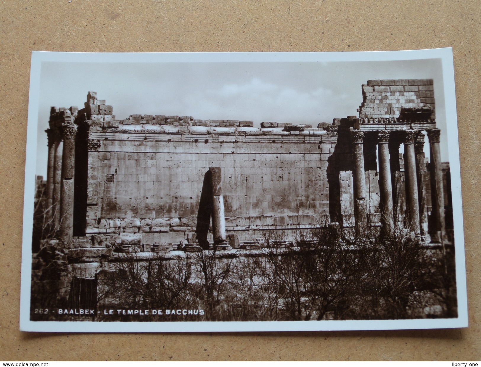 BAALBEK Le Temple De Bacchus ( 262 ) Anno 19?? ( Details Zie Foto´s ) !! - Liban