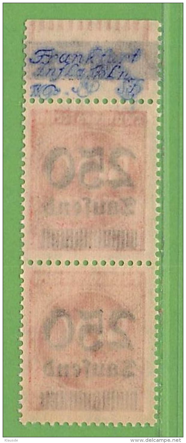 MiNr.296 OR OPD C Frankfurt Geprüft Deutsches Reich - Other & Unclassified