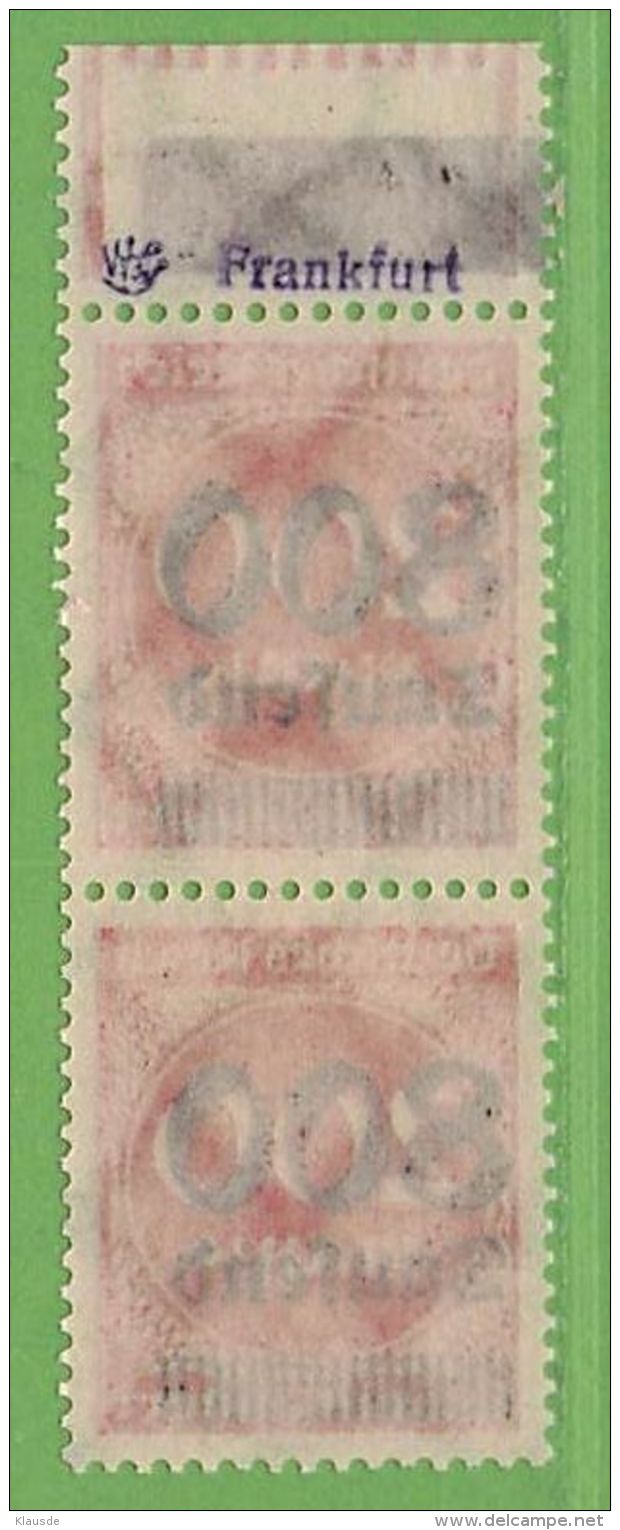 MiNr.303 OR OPD C Frankfurt Geprüft Deutsches Reich - Other & Unclassified