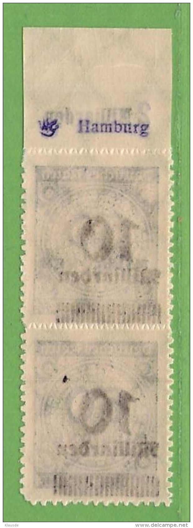 MiNr.336B OR OPD D Hamburg  Deutsches Reich - Other & Unclassified