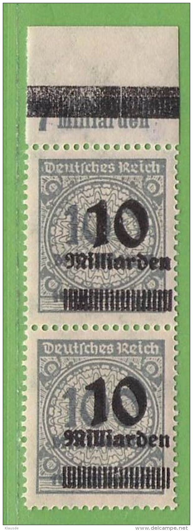 MiNr.337 OR OPD F Königsberg Geprüft Deutsches Reich - Other & Unclassified