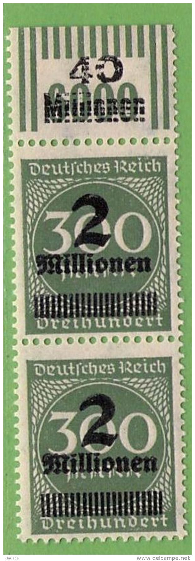 MiNr.310 OR OPD G Leipzig Geprüft Deutsches Reich - Other & Unclassified