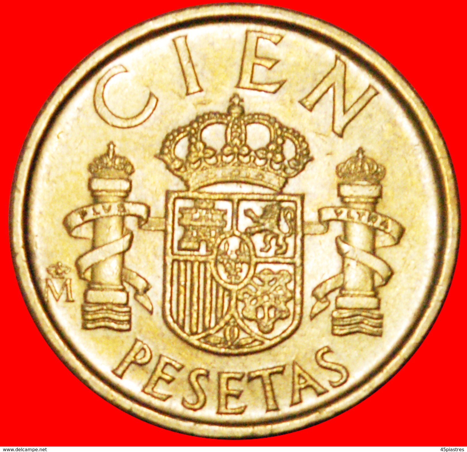 § WORD: SPAIN &#x2605; 100 PESETAS 1989! LOW START&#x2605; NO RESERVE! Juan Carlos I (1975-2014) - 100 Pesetas