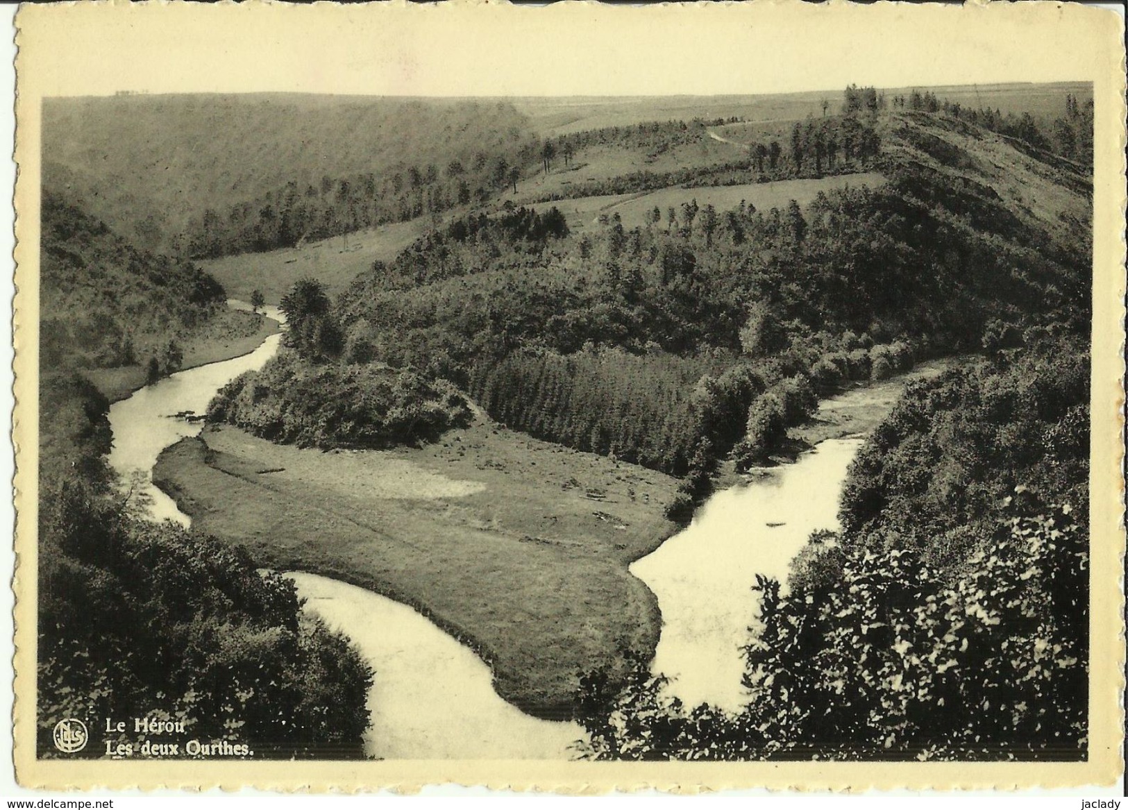 Le  Hérou -- Les Deux Ourthes.   (2 Scans) - Houffalize