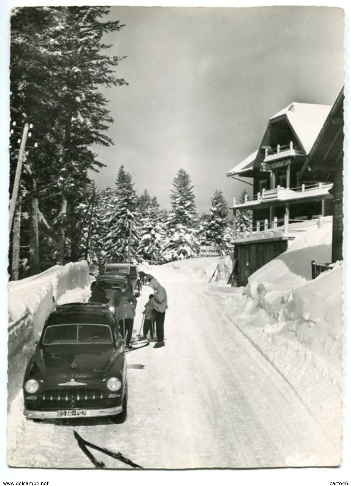 COL De PORTE - Chartreuse - Hôtel Garin - Voitures - Voir Scan - Sonstige & Ohne Zuordnung