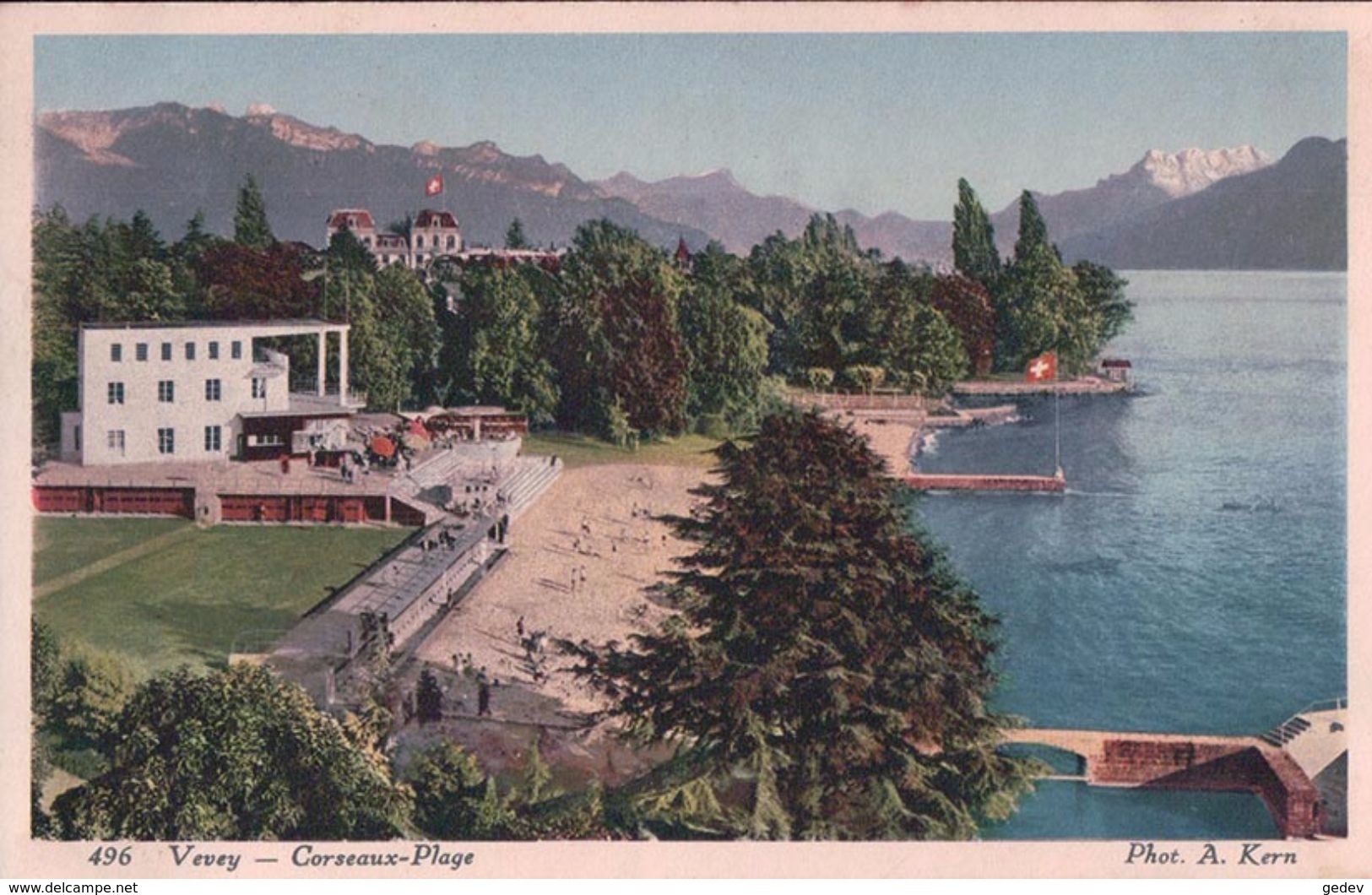 Vevey, Corseaux-Plage (496) - Corseaux