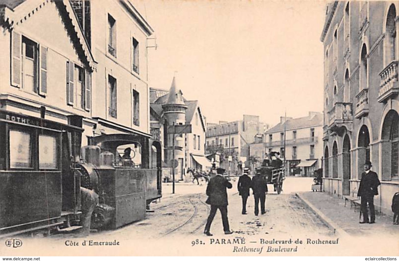 Paramé      35         Bd De Rotheneuf. Tramway      (voir Scan) - Parame