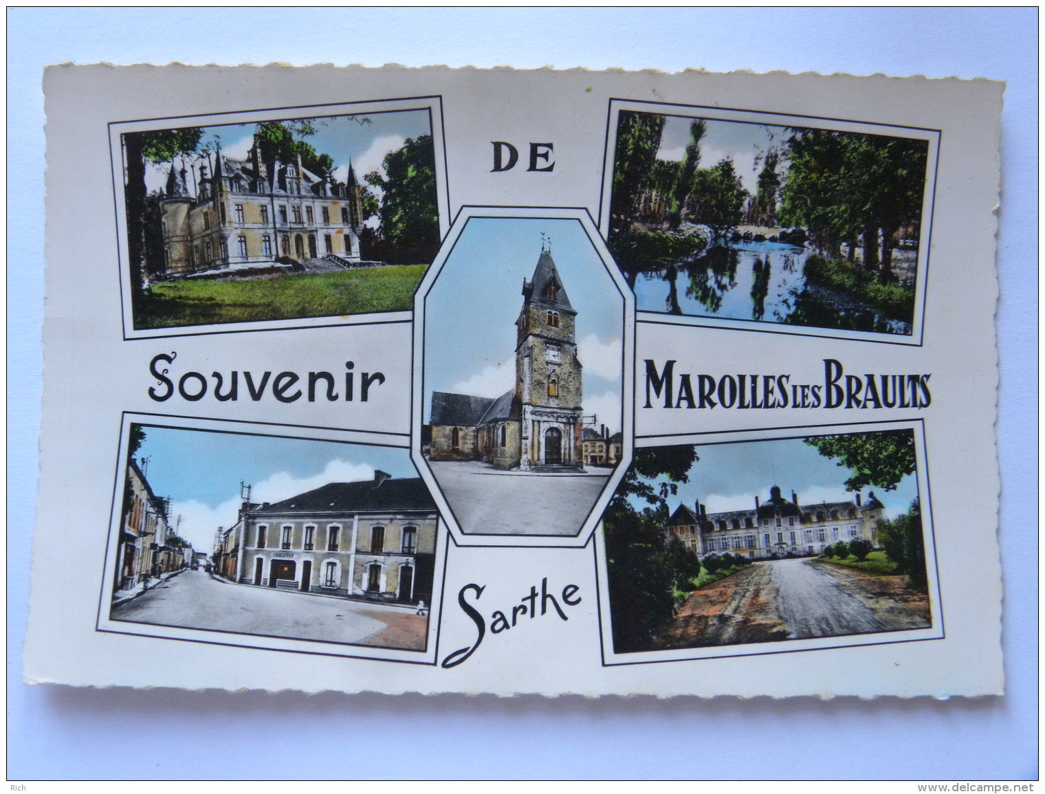 CPSM (72) Sarthe - Souvenir De MAROLLES Les BRAULTS - Marolles-les-Braults