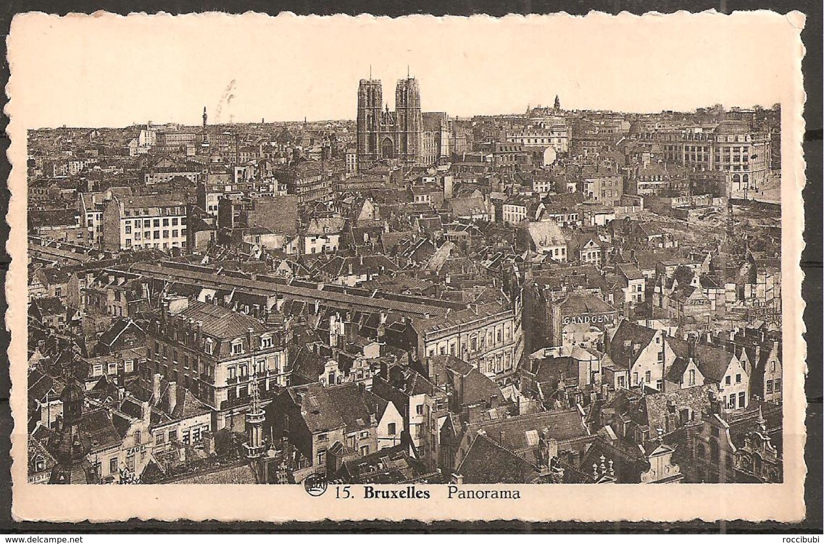 Bruxelles, Panorama - Mehransichten, Panoramakarten