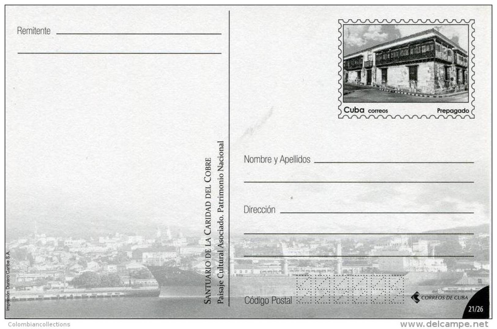 Lote TP82, Cuba, 2015, Entero Postal, Postal Stationary, Santiago, Santuario De La Caridad Del Cobre, Church, Sanctuary - Cartes-maximum