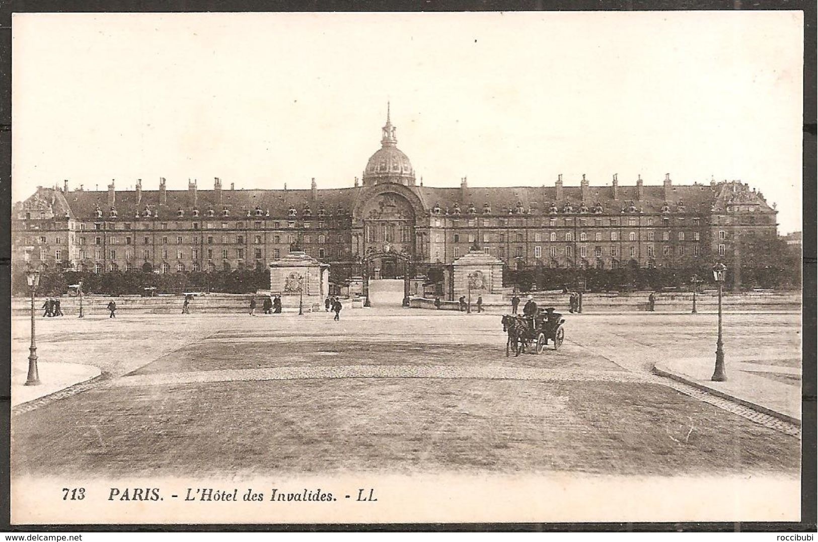 Paris, Hotel Des Invalides - Cafés, Hotels, Restaurants