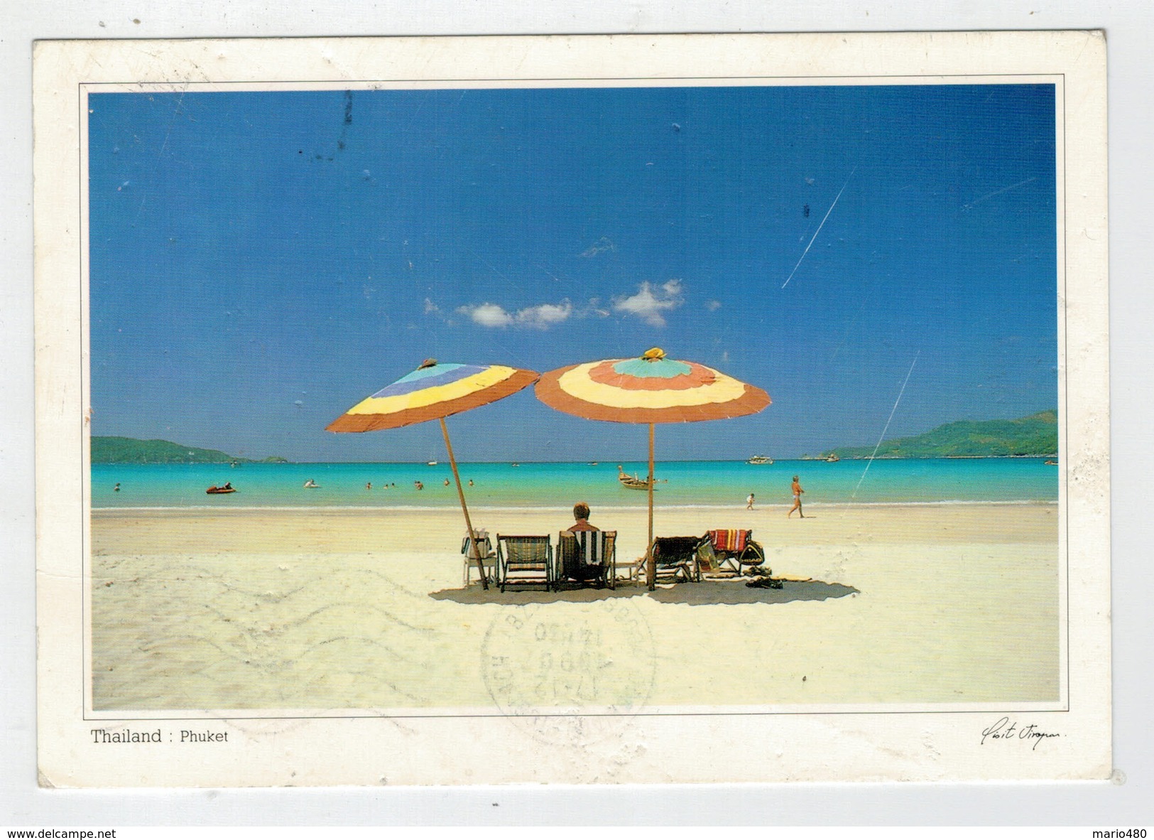 MAXICAED     THAILAND   PUKET          2 SCAN   (VIAGGIATA) - Thailand