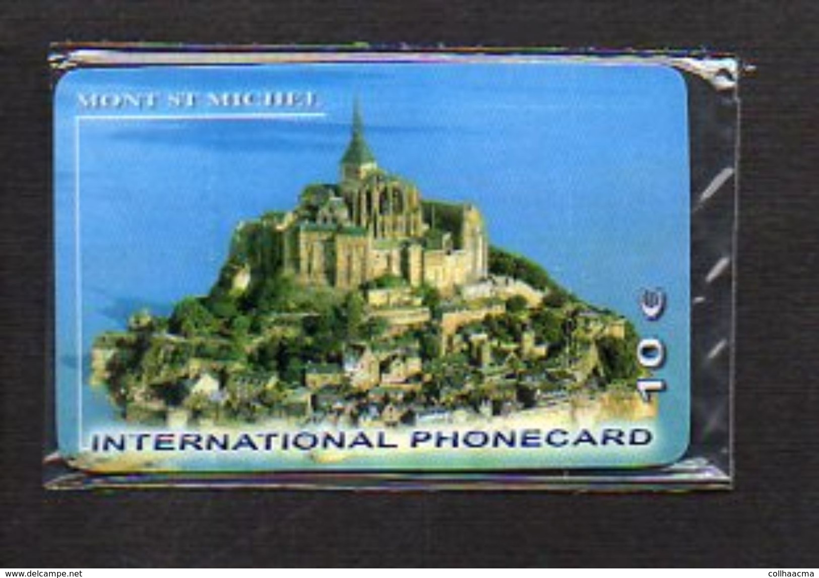Télécarte Prépayée International Phonecard à 10,00 Euros Avec Code à Gratter / Mont St Michel (neuve Blister ) - Autres & Non Classés