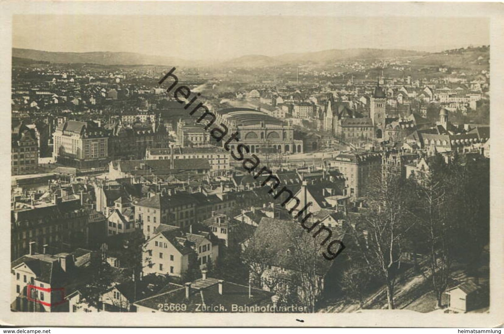 Zürich - Bahnhofsquartier - Foto-AK 30er Jahre - Wehrliverlag Kilchberg - Kilchberg