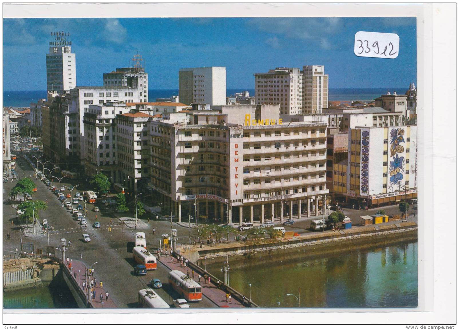 CPM GF - 33912- Brésil - Recife - Vue Générale Aérienne-Envoi Gratuit - Recife