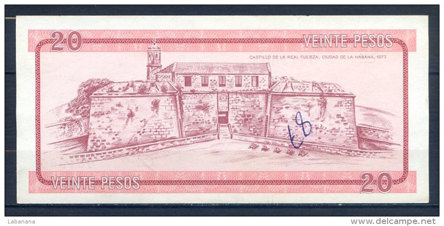 486-Cuba Billet De 20 Pesos CE051 Série A - Cuba