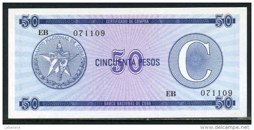 486-Cuba Billet De 50 Pesos EB071 Série C Neuf - Cuba