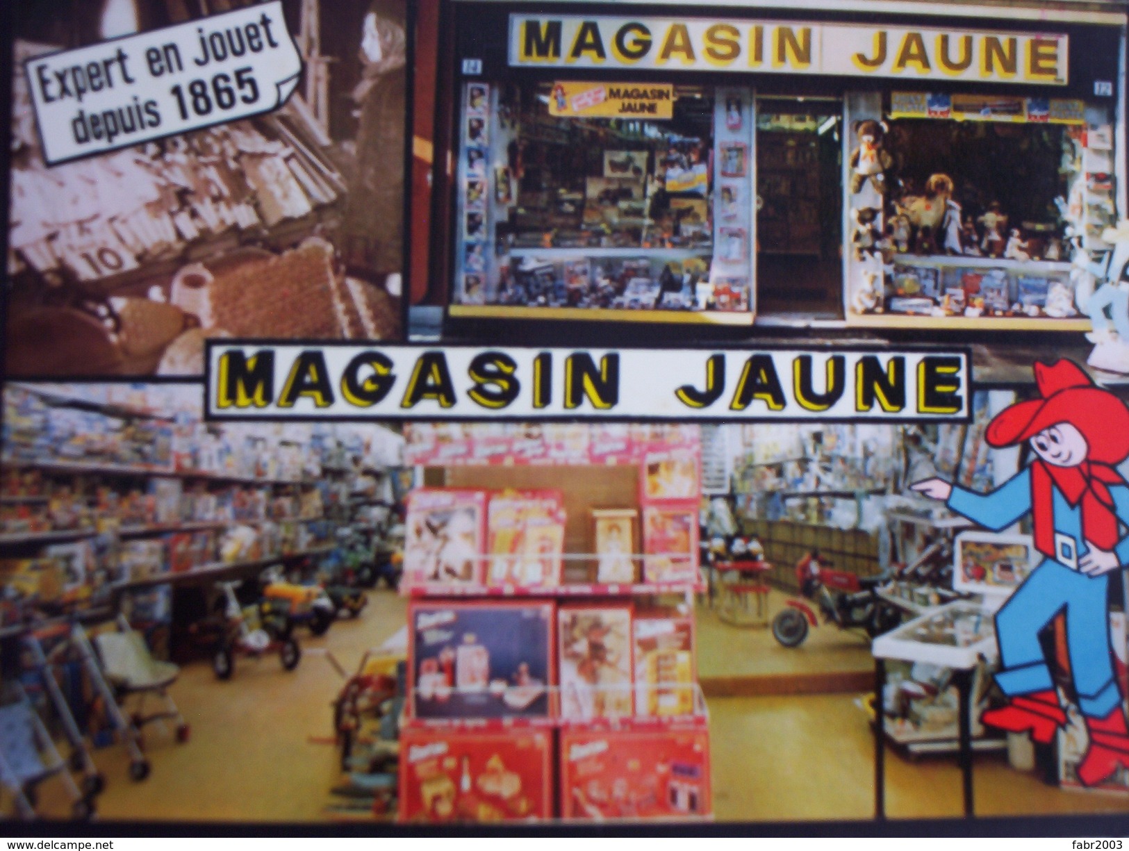 Amiens - Magasin Jaune. Publicitaire.. - Amiens