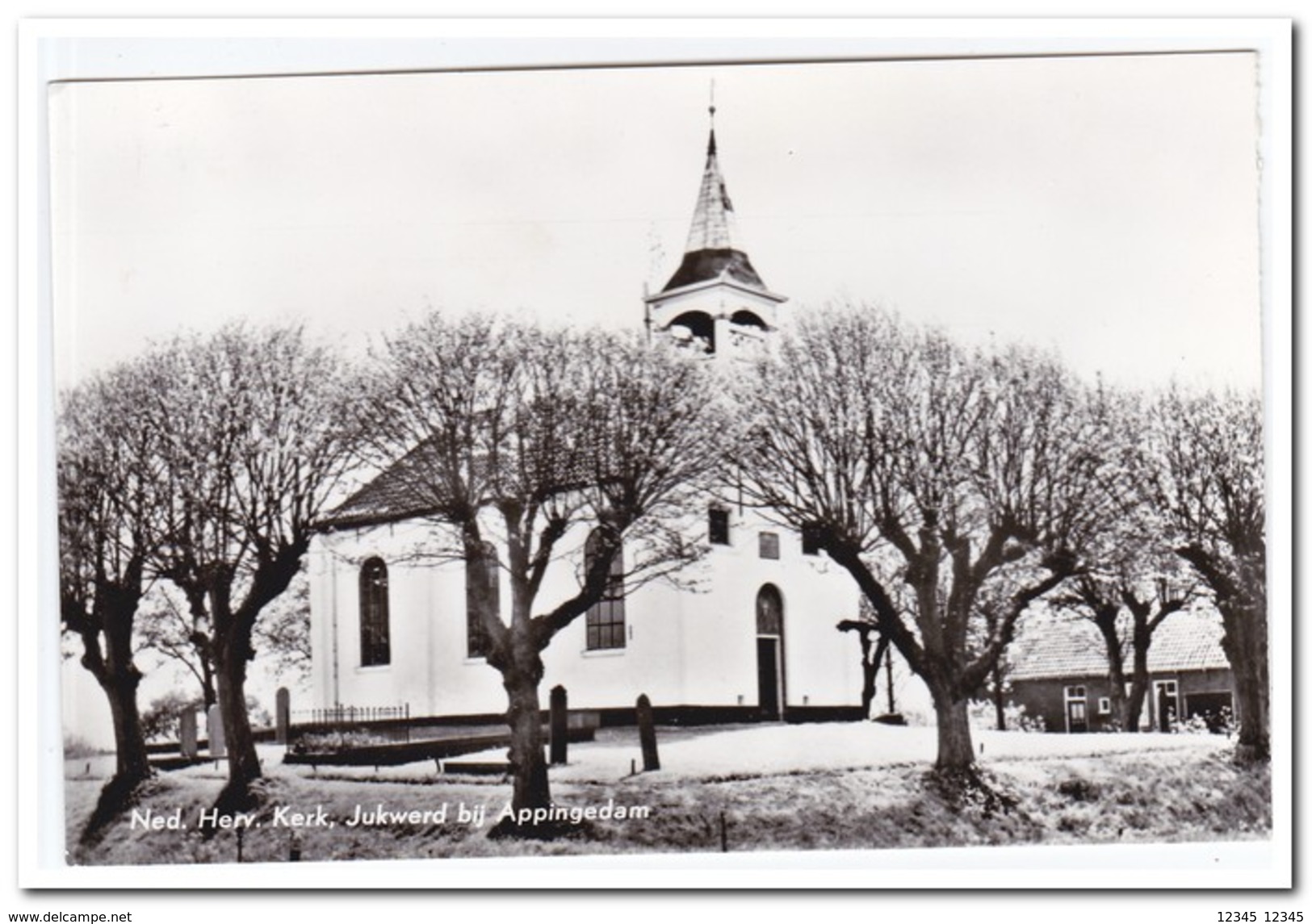 Jukwerd Bij Appingedam, Ned. Herv. Kerk - Appingedam