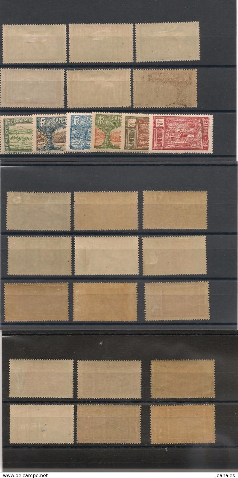 CAMEROUN Année 1925/27 N°Y/T : 106/132*/** Côte. 70,00 &euro; - Unused Stamps