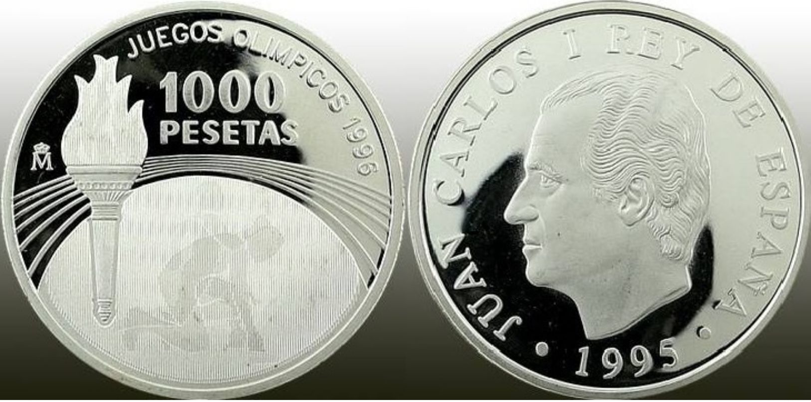 Espagne, 1000 Pesetas 1995 - Argent /silver Proof - Hologram - 1 000 Pesetas