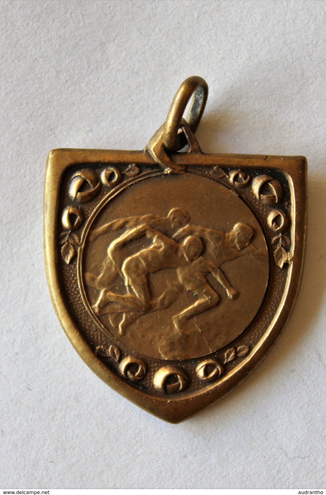 Stad Veurne Furnes Belgique 1927 Ancienne Médaille Bronze Récompense  Course Athlétisme - Athlétisme