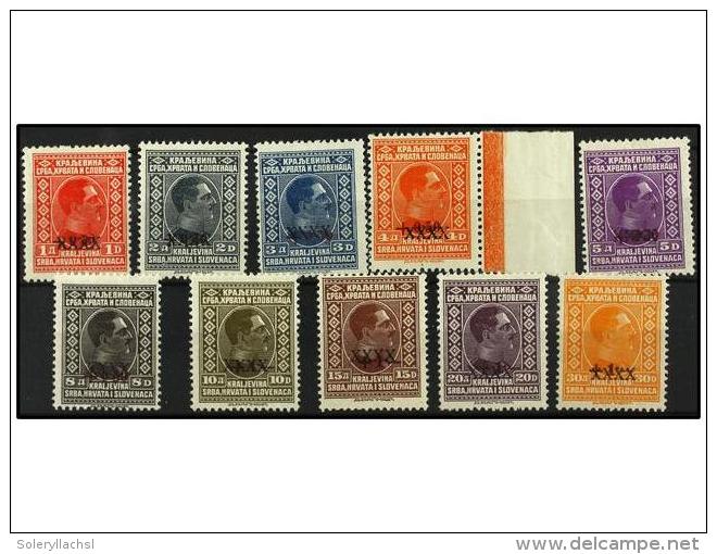 * YUGOSLAVIA. Yv.194/203. 1928. Complete Set. Fine. Yvert.300&euro;. - Autres & Non Classés