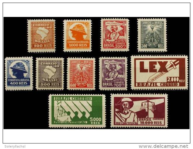 * BRASIL. Yv.241/51. 1932. SERIE Completa. Yvert.150&euro;. - Autres & Non Classés