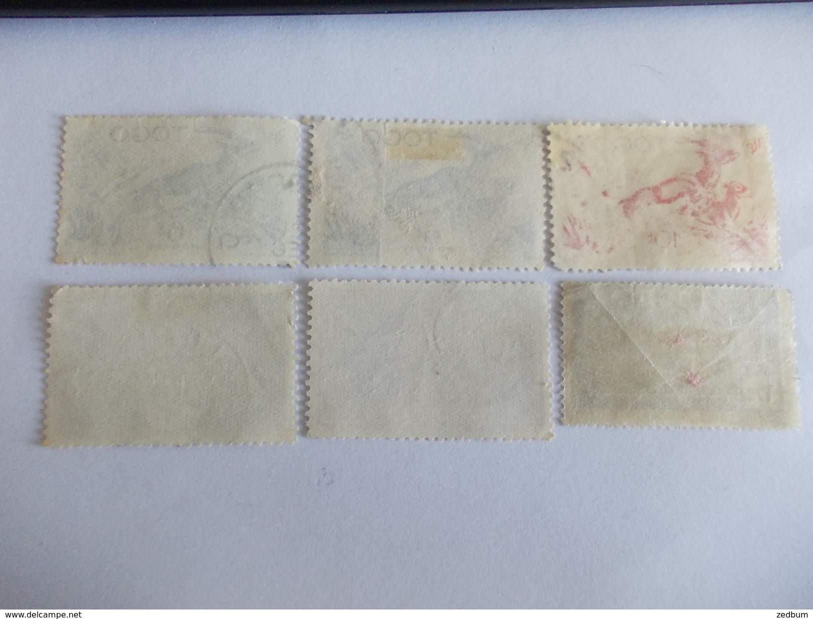 TIMBRE Togo 160 161 162 249 250 Valeur Mini 22.10 &euro; - Used Stamps