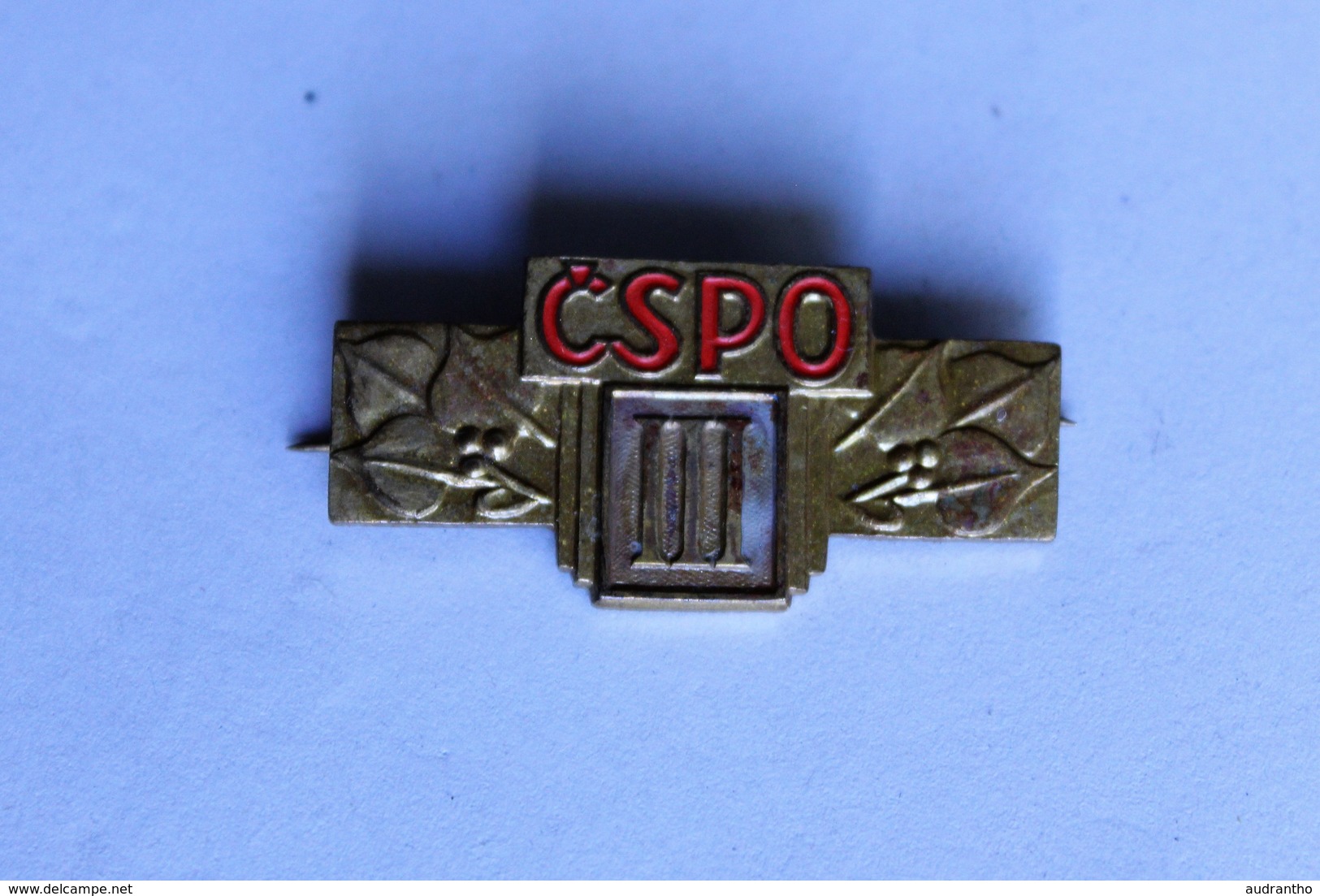 Insigne Ancien CSPO III Pompier ? - Firemen