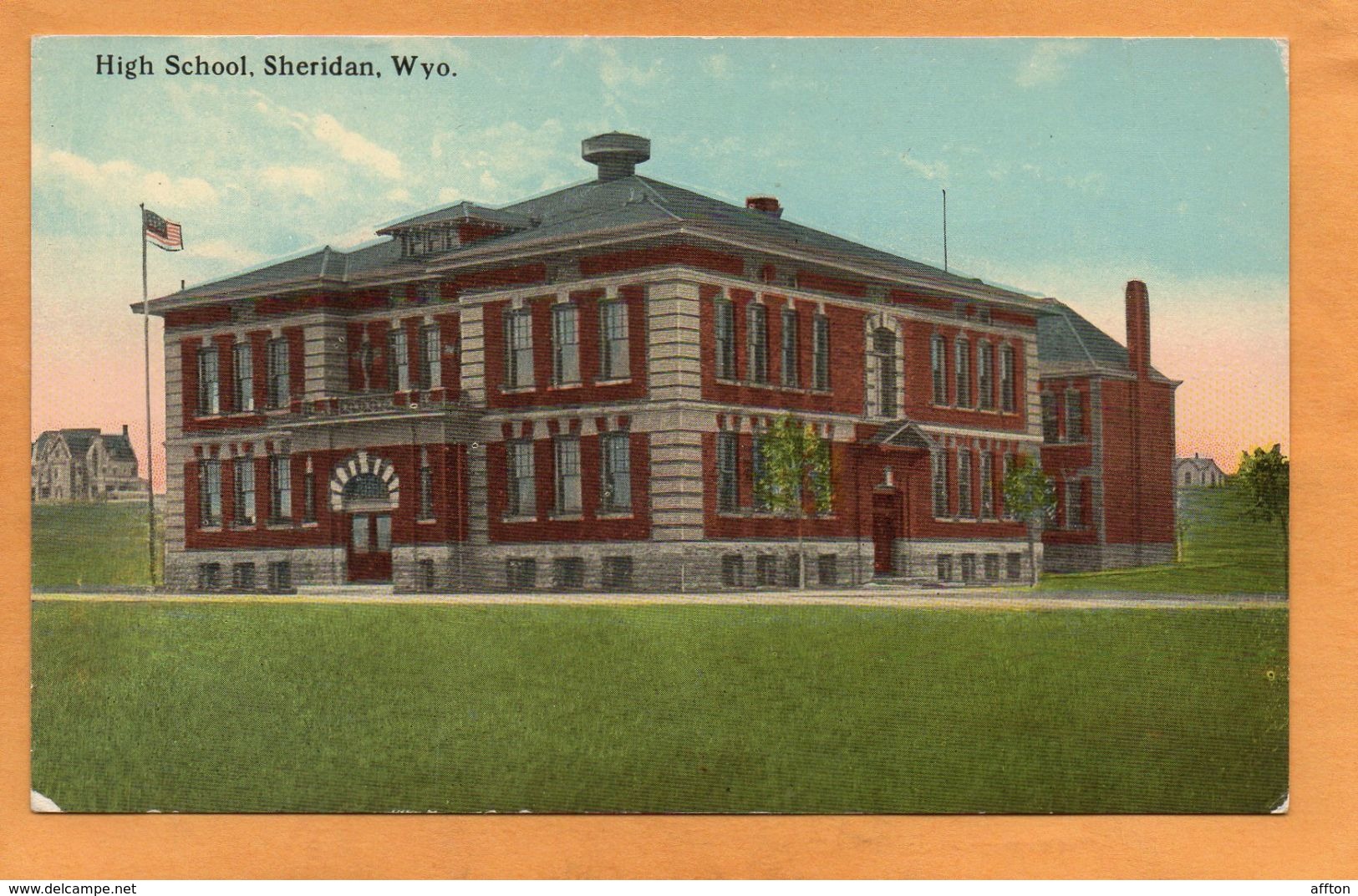Sheridan Wyo 1910 Postcard - Sheridan