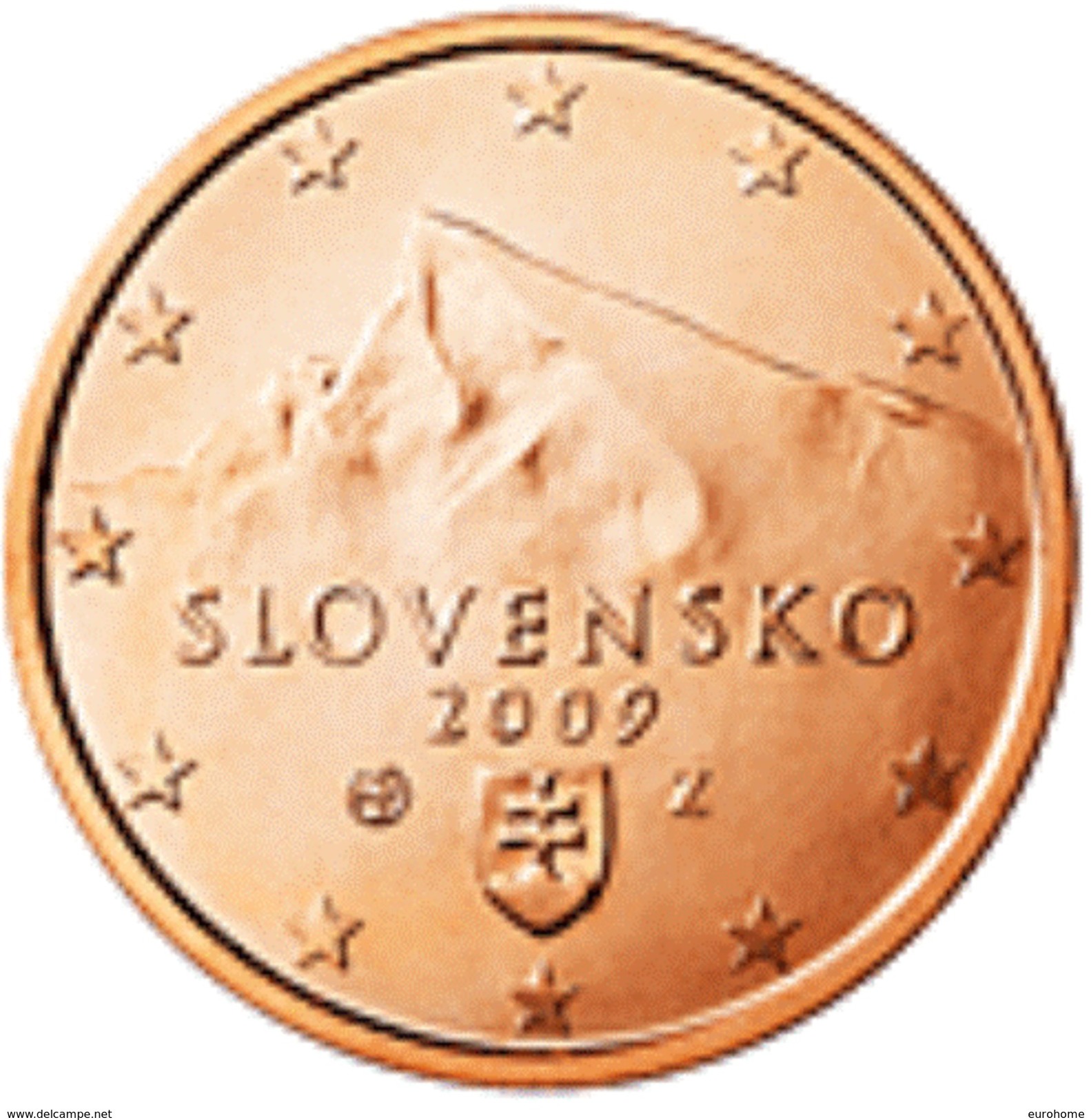 Slovakije 2017     2 Cent      UNC Uit Zakjes  UNC Du Sackets  !! - Slovaquie