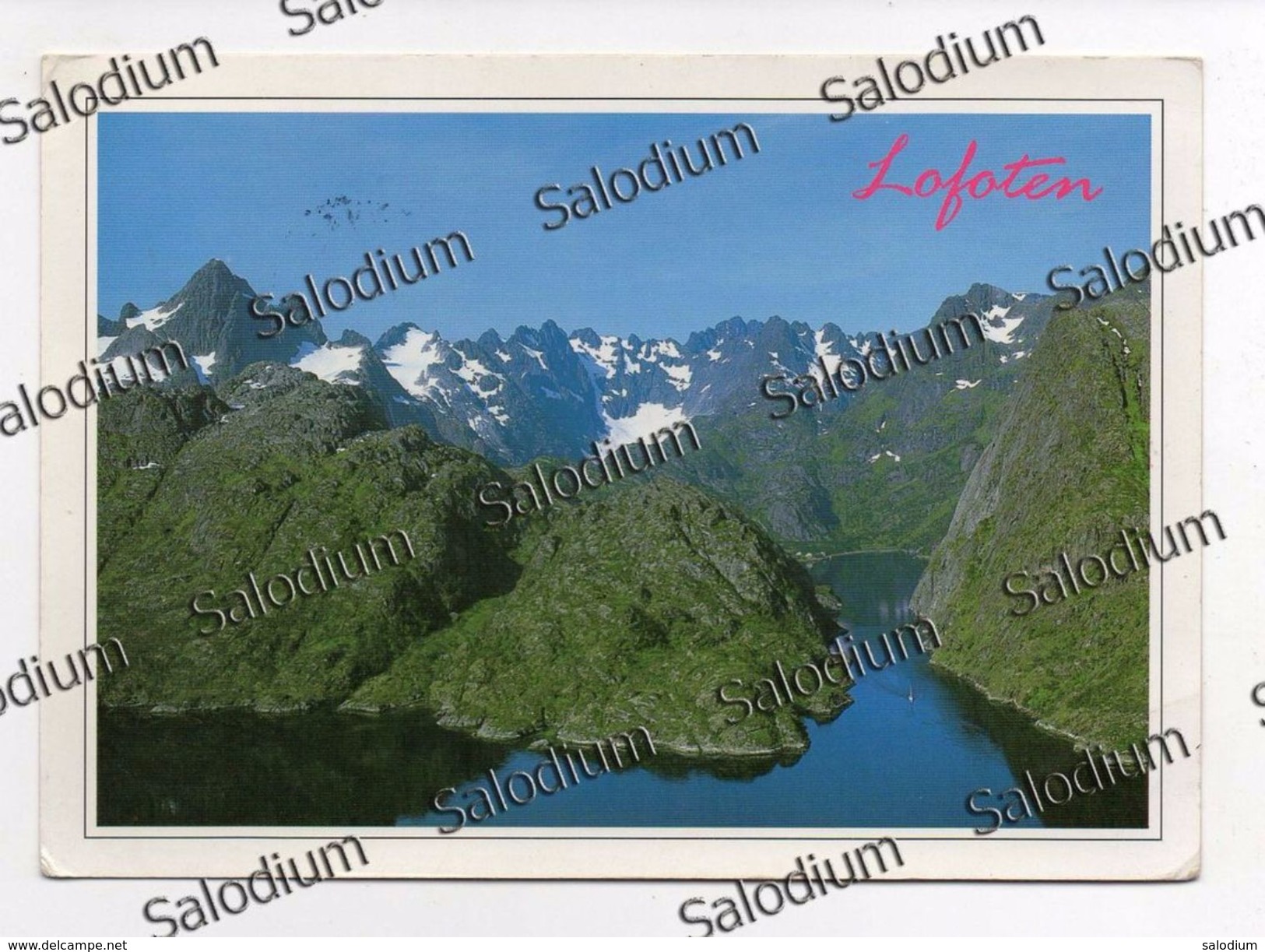 Lofoten - NORWAY - Norvegia - Storia Postale - XXL Card - Big Format - Norvegia