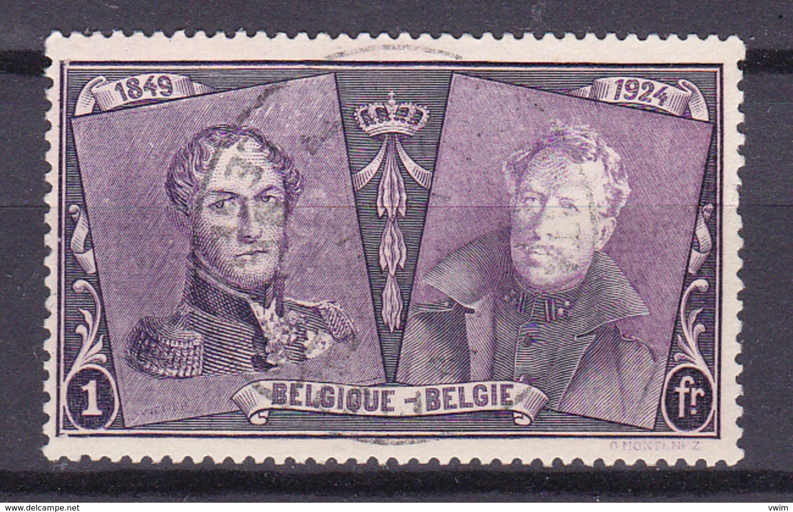 BELGIË /BELGIUM/BELGIQUE 1925 - YT  Nrs. 230 - °-  Gestempeld/used/oblit. - Gebruikt