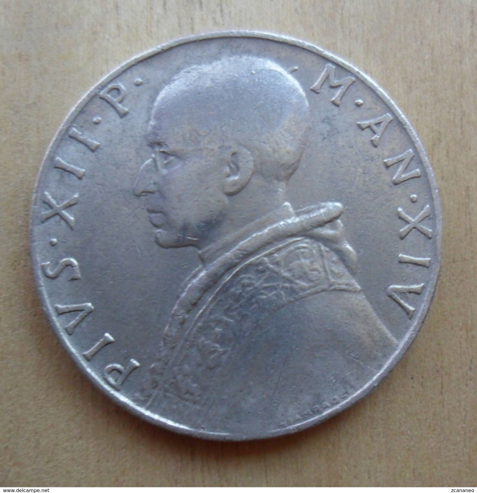 10 LIRE DEL VATICANO 1952 DI PIO XII° - - Vaticano