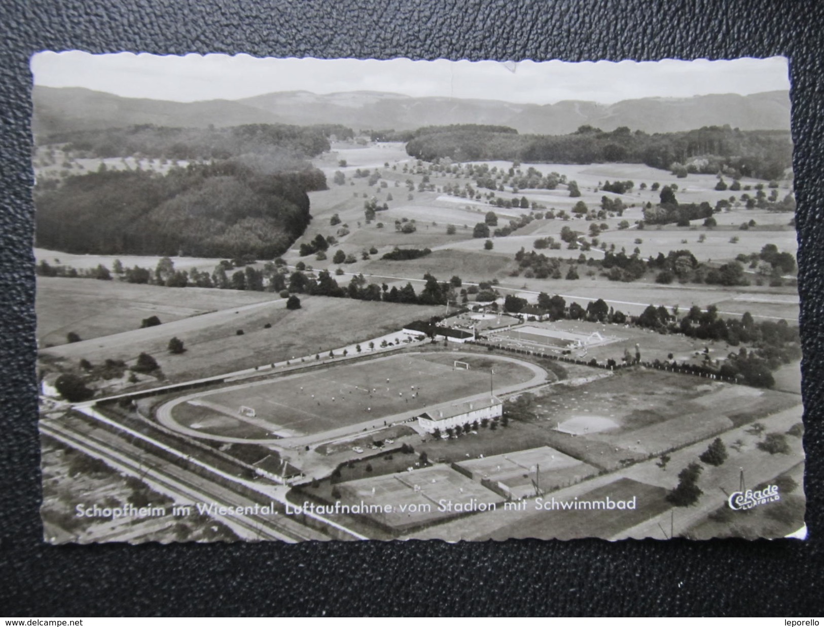 AK SCHOPFHEIM Stadion Stadium  // D*26475 - Schopfheim