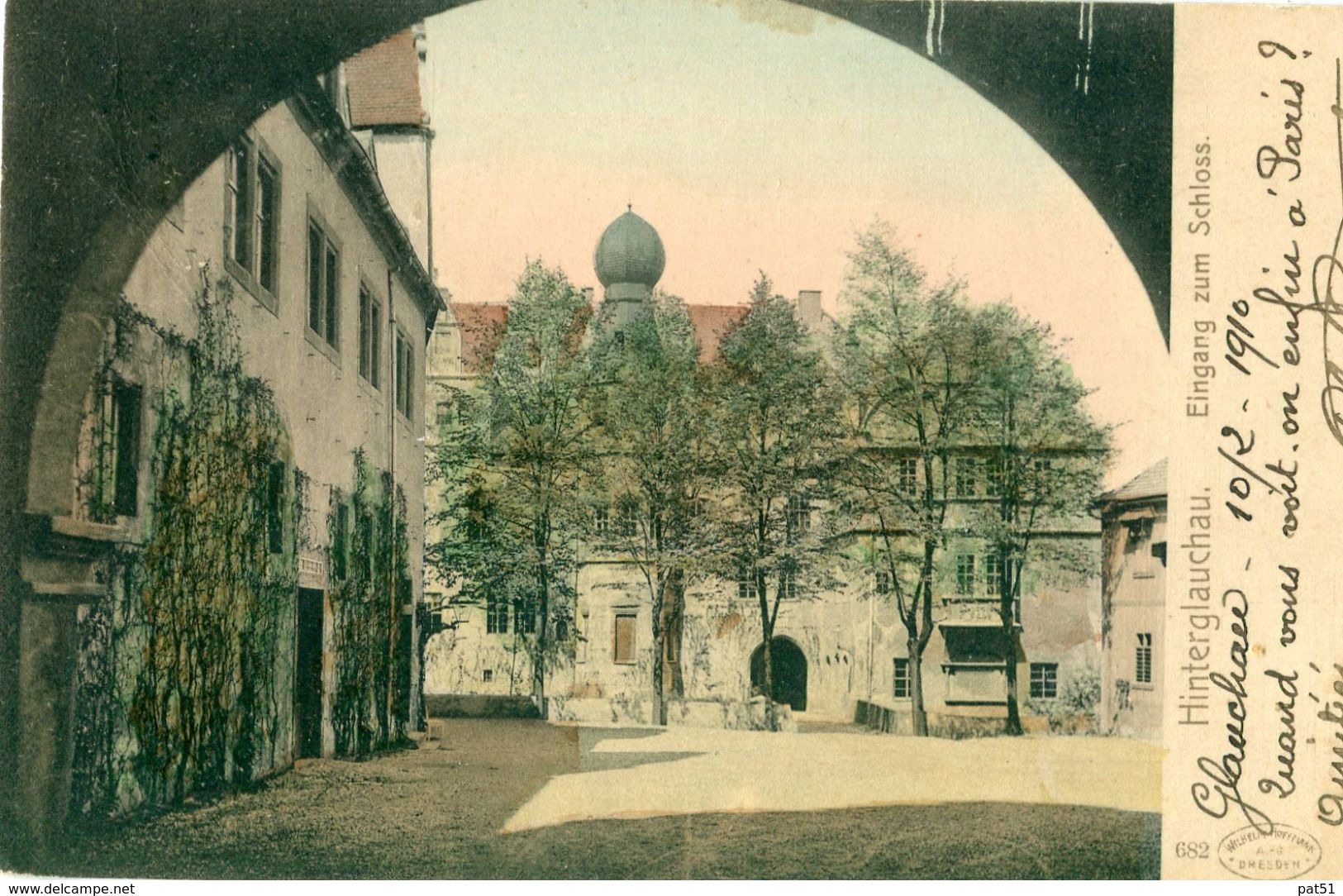 ALLEMAGNE / DEUTSCHLAND - Glauchau : Eingang Zum Schloss - Glauchau