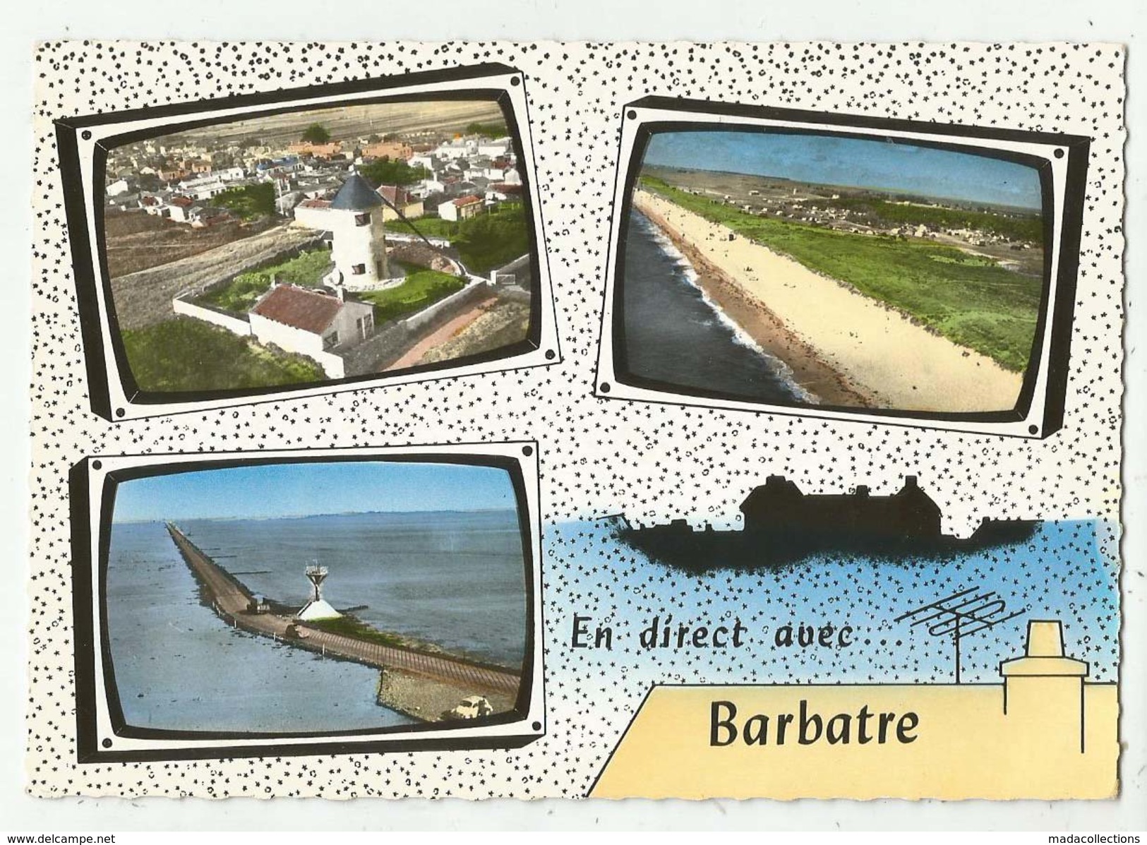 Ile De Noirmoutier (85 - Vendée) En Direct Avec Barbatre - Ile De Noirmoutier