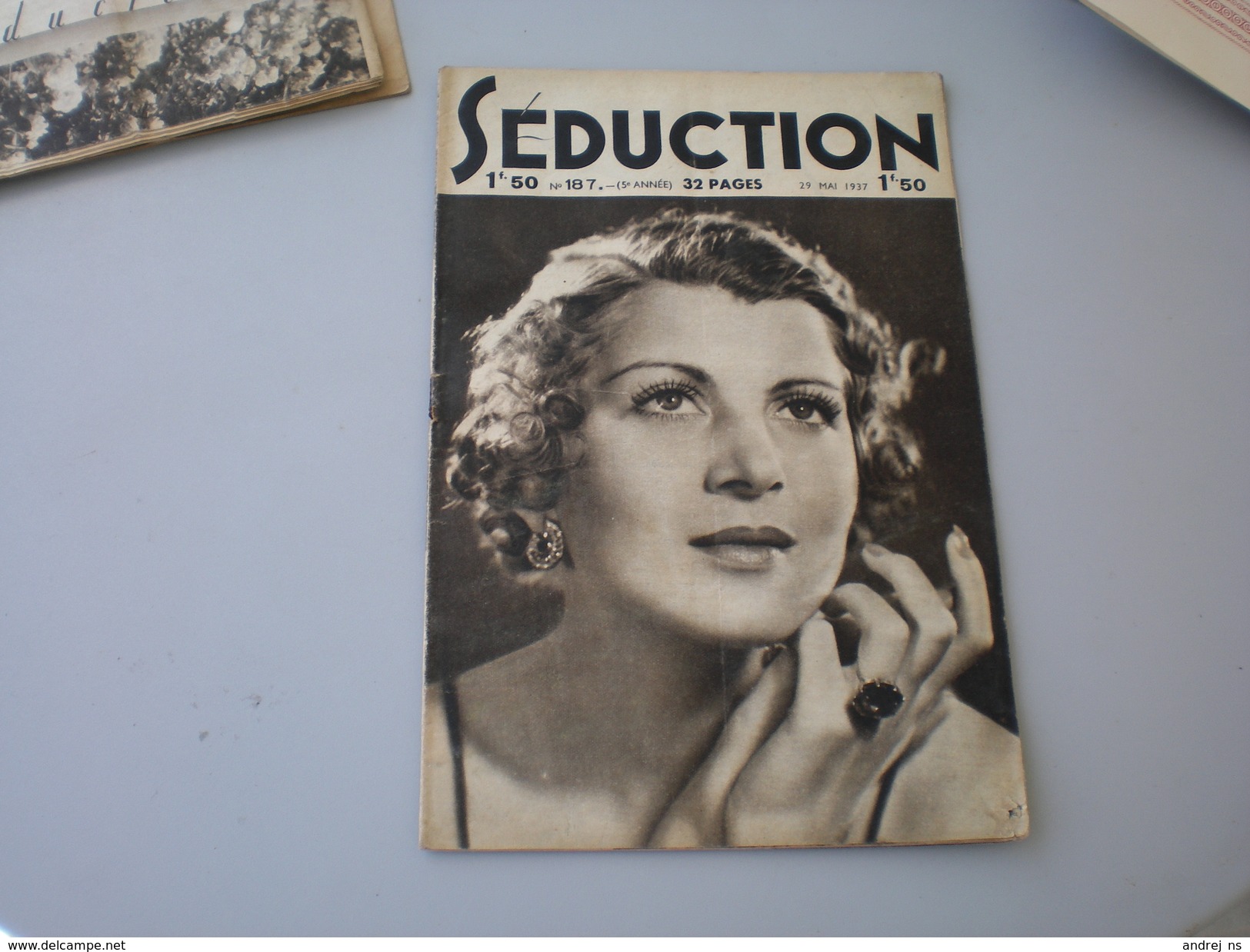 Seduction  1937 32 Pages - 1900 - 1949