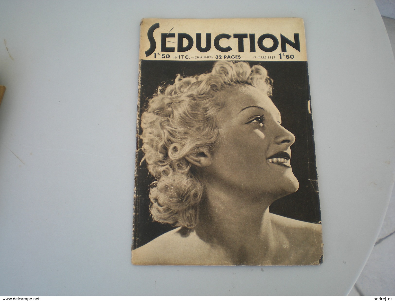 Seduction  1937 32 Pages - 1900 - 1949