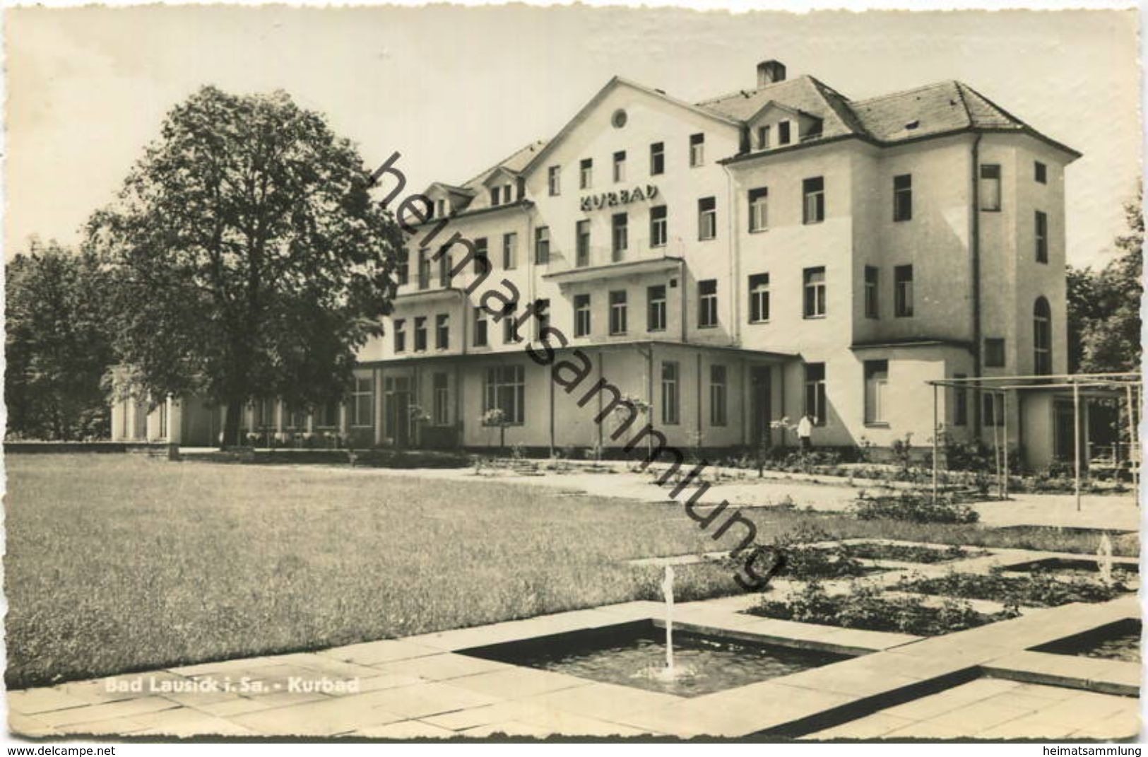 Bad Lausick - Kurbad - Foto-AK - Verlag Reinh. Kallmer Zwickau Gel. 1966 - Bad Lausick