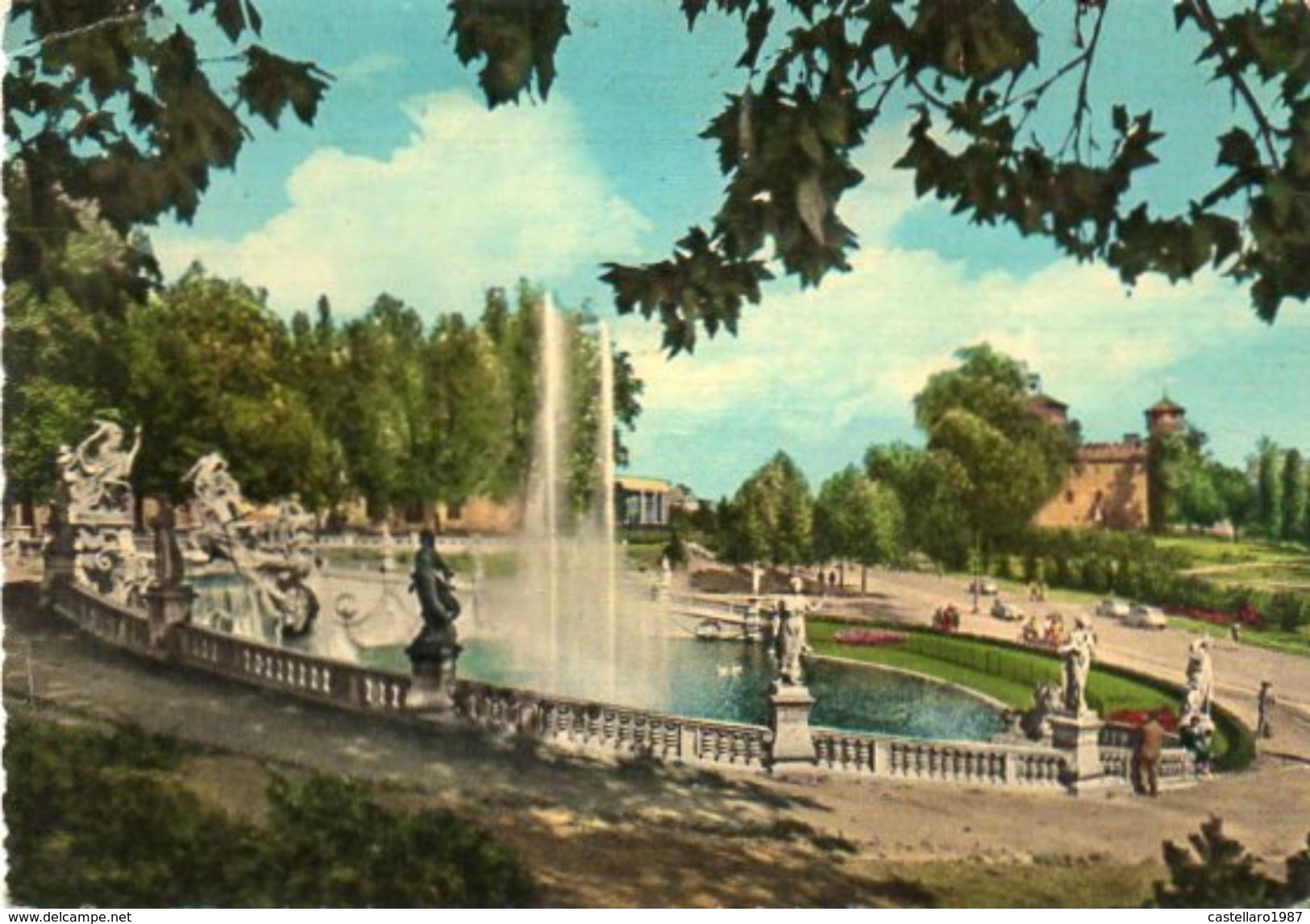 TORINO - Parco Del Valentino - Fontana Monumentale - Parks & Gärten