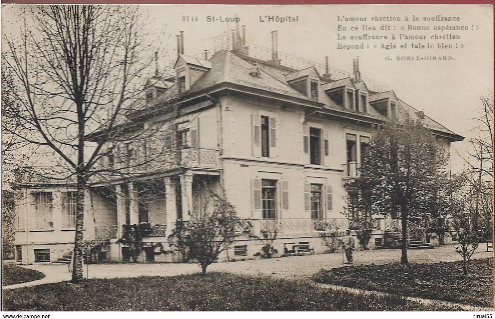 Suisse VD ST LOUP L'hôpital - Autres & Non Classés